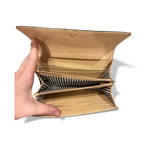 Kate Spade Midnight Black Clutch wallet - Picture 4 of 5